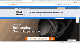 悬浮式询盘客服链接